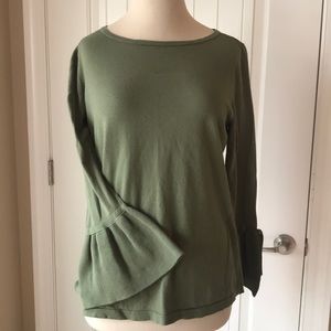 Loft bell sleeve sweater